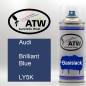 Preview: Audi, Brilliant Blue, LY5K: 400ml Sprühdose, von ATW Autoteile West.